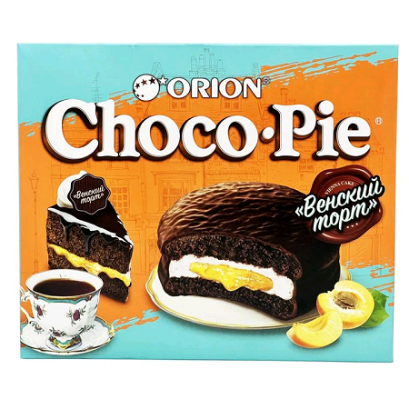 Печенье Чоко-Пай Венский торт 12шт 360 г ОРИОН