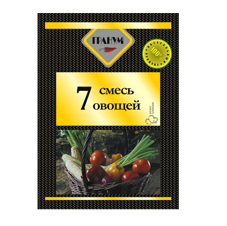 Приправа Гранум 7 овощей 17г