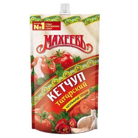 Кетчуп Махеев Татарский  300г доз.
