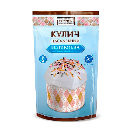 Смесь Тестовъ Кулич пасхальный  б/глютена 200г