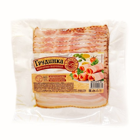 Грудинка к/в нар. 300г Мясная История