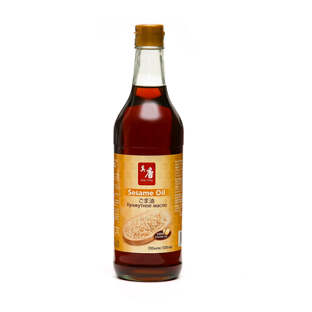 Масло кунжутное Real Tang нерафинированное, 0.5 л