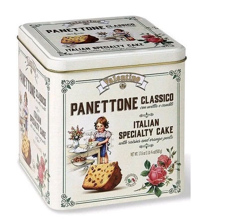 Кекс Панеттон Классико изюм/цукаты 500г ж/б Valentino