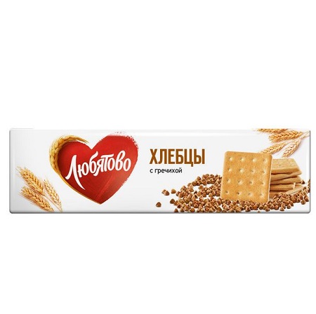 Хлебцы Любятово С гречихой 185г