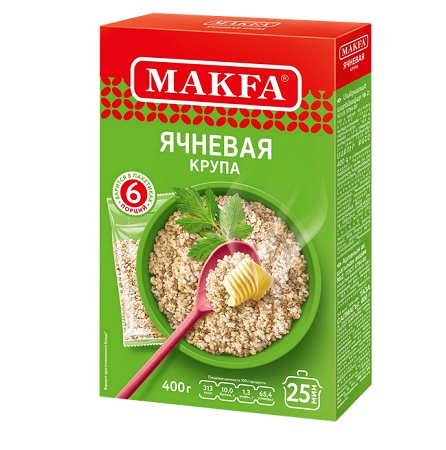 Крупа Макфа ячневая 400г (6 пак.)