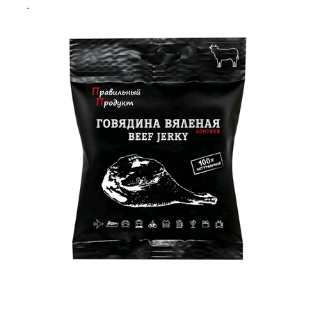 Говядина вяленая Прав.Продукт ломтики 25г