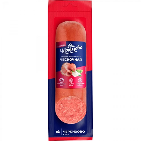 Колбаса Чесночная п/к в/у 300г Черкизово