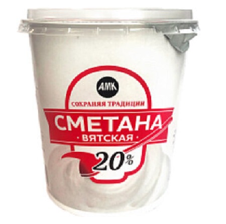 Сметана Сохраняя традиции Вятская 20% 310г