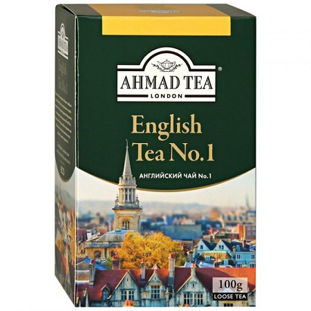 Чай Ахмад Англ.№1 100г  1302