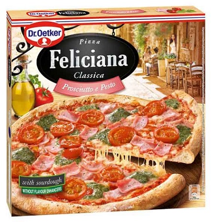 Пицца Feliciana Ветчина и соус Песто 360г