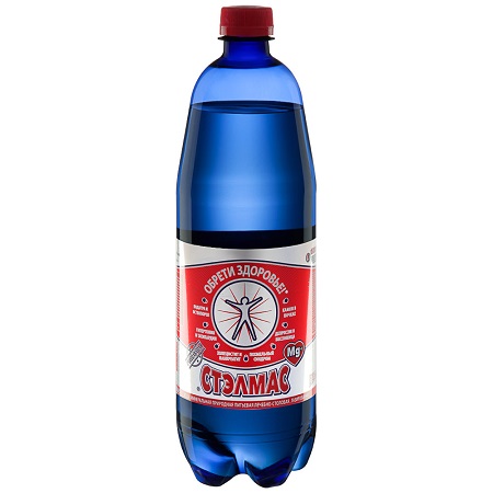 Вода Стэлмас Mg-SO4 газ 1л