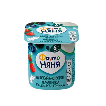 Биотворог Фр.Няня лесные ягоды  4,2% 100г