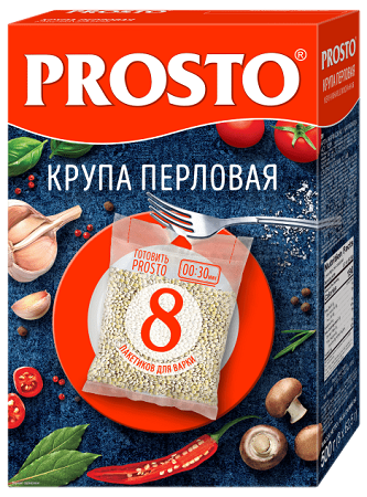 Крупа Просто перловая 500г пакеты