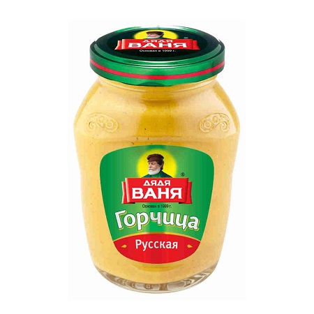 Горчица Дядя Ваня Русская 140г ст/б