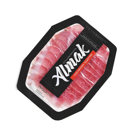 Прошутто с/в 80г нарез. Альмак