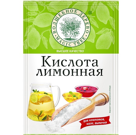 Кислота лимонная В.Дерево 50г