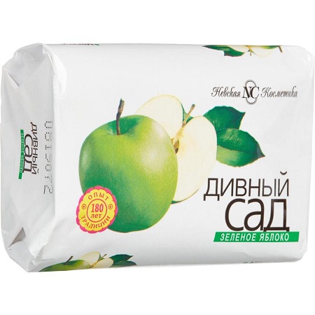 Мыло/т NC Дивный Сад зел. яблоко 90г