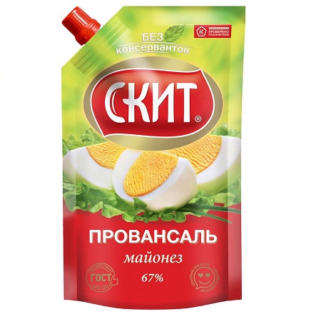 Майонез Скит пров.67% 225мл доз.