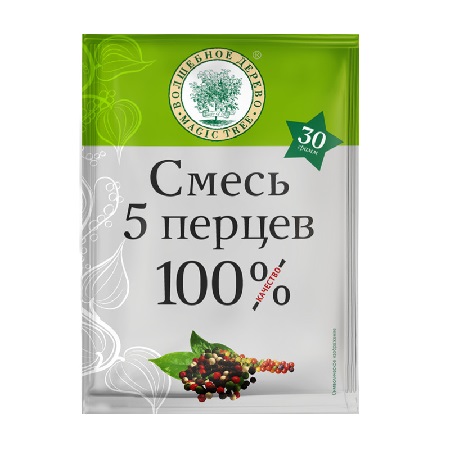 Приправа В.Дерево Смесь 5 перцев  30г