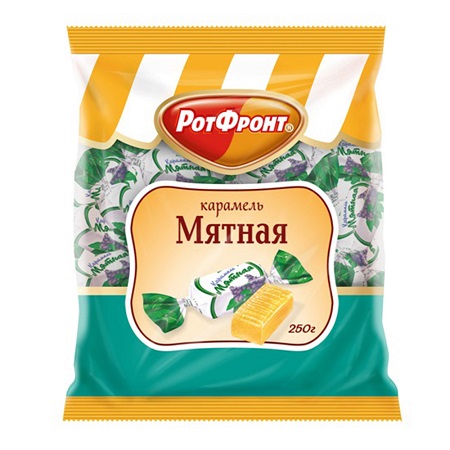 Карамель Мятная  250г  РотФронт