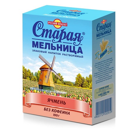 Злаковый напиток Ст.Мельница Ячмень 100г