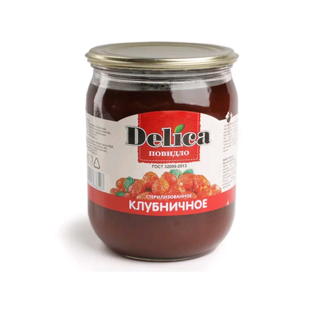 Повидло Delica Клубничное 600г