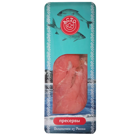 Горбуша Асто филе-кусочки в масле 120г