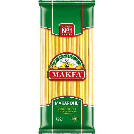 Макароны Макфа длинные  500г