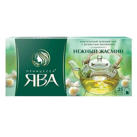 Чай Ява зеленый жасмин 25п с/ниточкой
