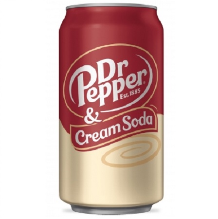 Напиток Dr.Pepper Cream Soda 0,355л ж/б США