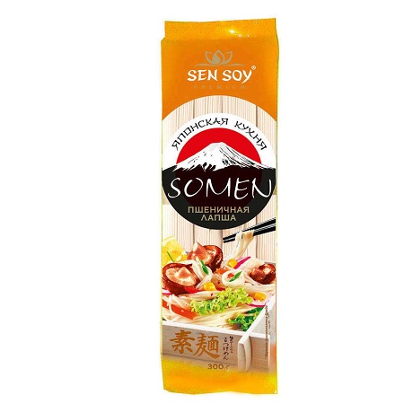 Лапша Сэн Сой пшеничная 300г SOMEN