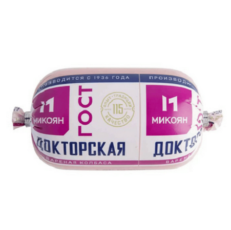 Колбаса Докторская п/а 400г Микоян