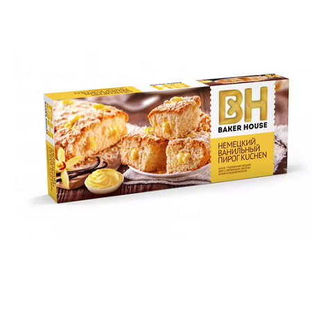 Пирог KUCHEN Ванильный 350г Baker House
