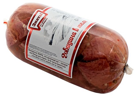 Говядина в желе  ТМ Знать