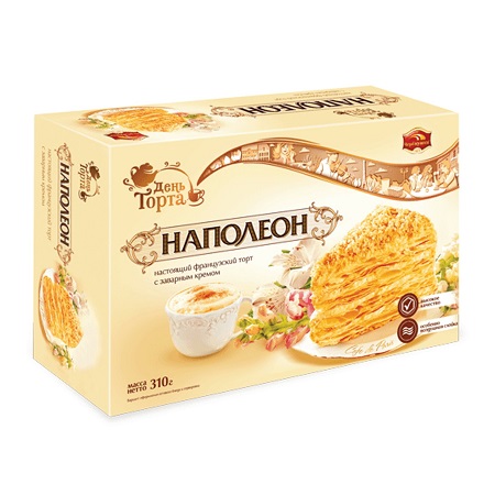 Торт Наполеон слоёный 310г Черёмушки