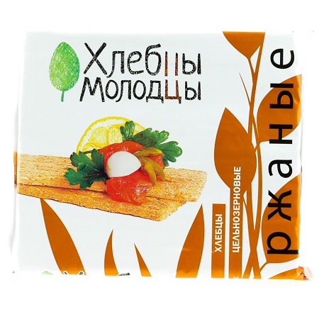 Хлебцы Молодцы ржаные 110г