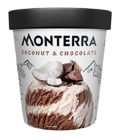Мороженое Монтерра кокос/шоколад 480мл/263г
