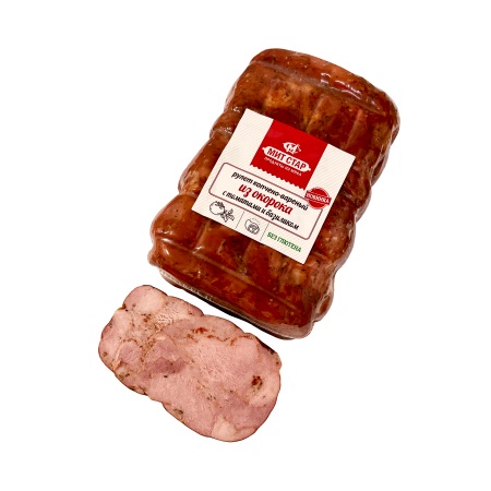 Рулет Из окорока томаты/базилик к/в  Мит Стар