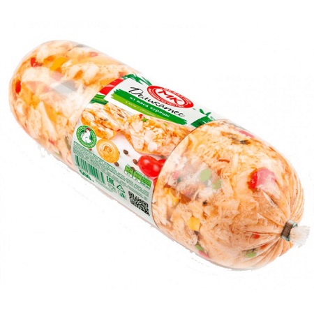 Деликатес из мяса курицы в желе с овощами 500г  МК Балтика