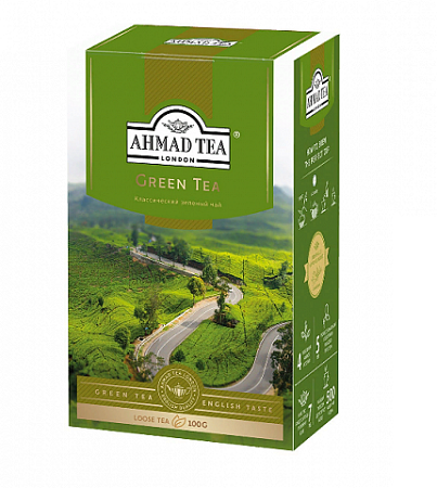 Чай Ахмад зеленый  100г
