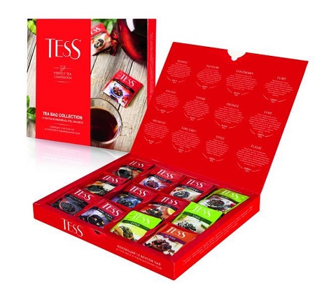 Чай Теss Ассорти подарочный н-р 60пак.