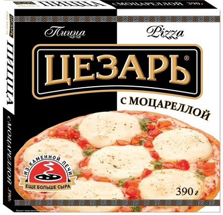 Пицца Цезарь моцарелла 390г