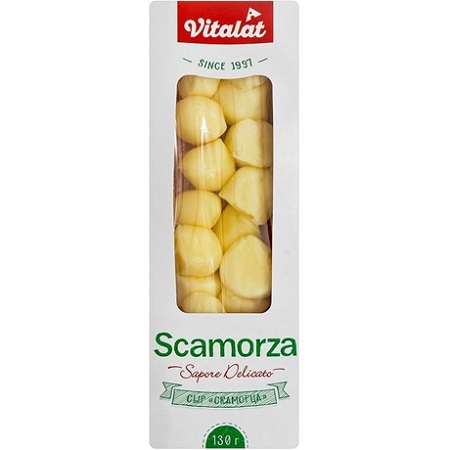 Сыр Скаморца 40% 130г Vitalat