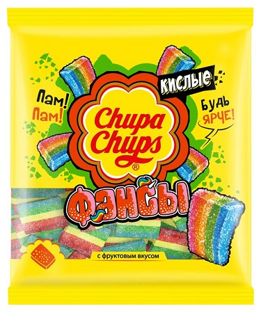 Мармелад жев. Чупа-Чупс Кислые Фансы 150г