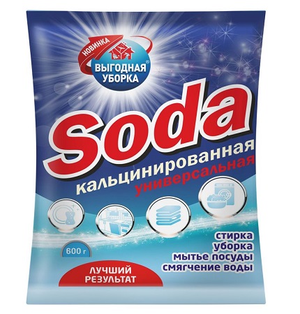 Средство Выгодная уборка Сода кальцинированная 600г