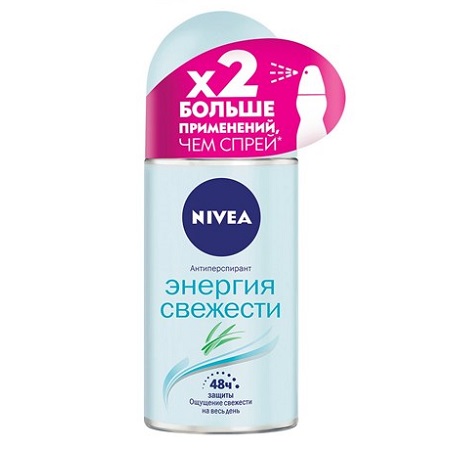 Дезодорант Nivea Women энергия свежести 50мл шар