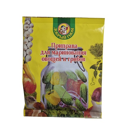 Приправа Добрый Гном для маринования овощей и грибов 30г