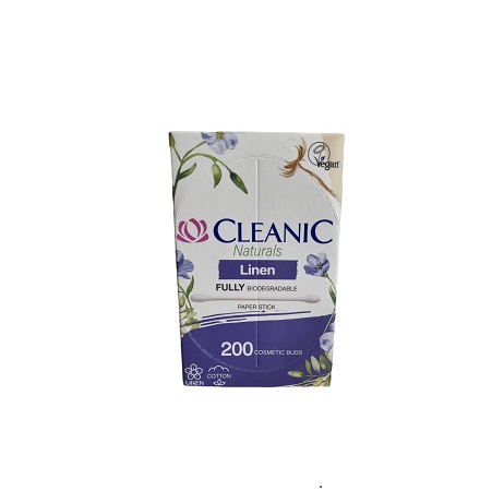 Ватные палочки CLEANIC Naturals Linen  200шт