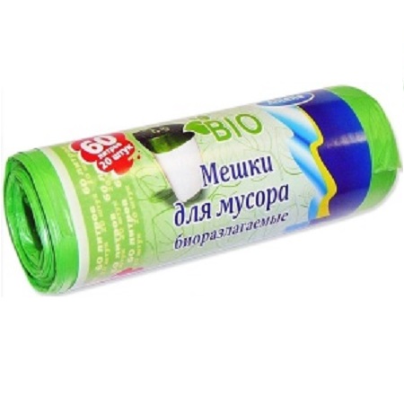 Мешки Antella д/мусора HDPE  7мк био 20*60л  21374