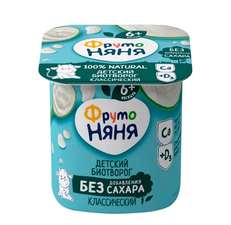 Биотворог Фр.Няня натур. 5% 100г